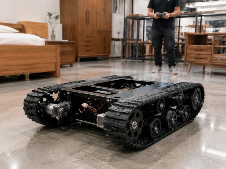 定远县小型电机驱动履带底盘